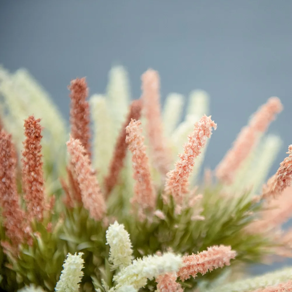 Elegant Artificial Lavender and White Floral Bouquet for Home and Event Décor