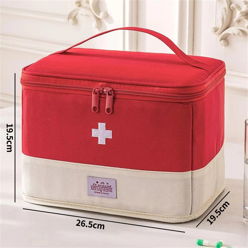 Portable First Aid and Medical Storage Organizer