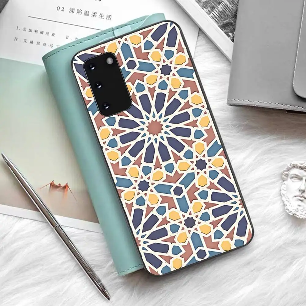 Muted Moroccan Mosaic Tiles Magnetic Phone Case