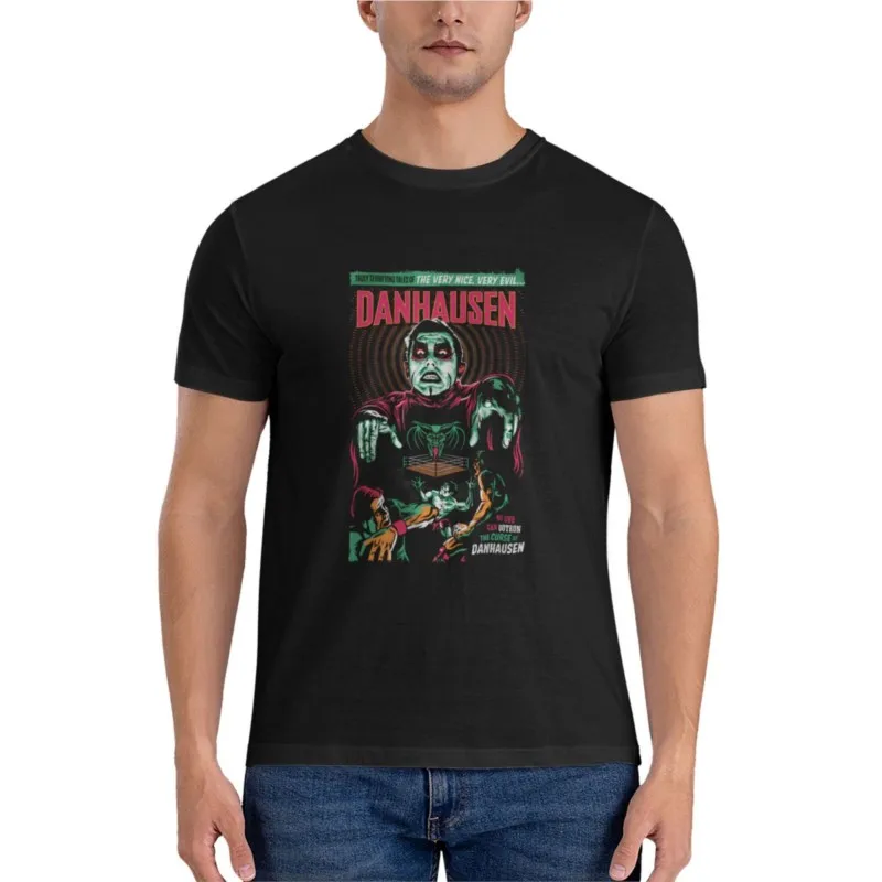 

Мужская футболка Danhausen, Винтажная футболка для активного отдыха, топы, белые футболки для мальчиков, кавайная одежда, футболки для мальчиков, летняя мужская футболка