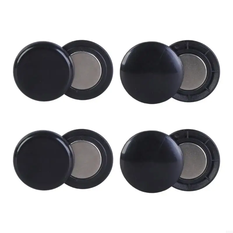 4 Pair Running Fix Clip Secure Fastening Systems for Running and Cycling, Race Bib Clip Number Holder