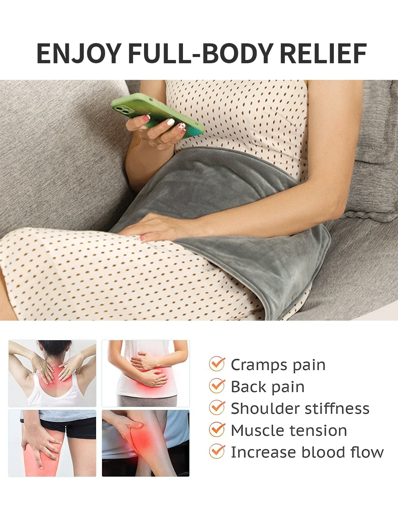 Graphene Quick Heating Warming Pad USB Power Supply Office and Home heating pad