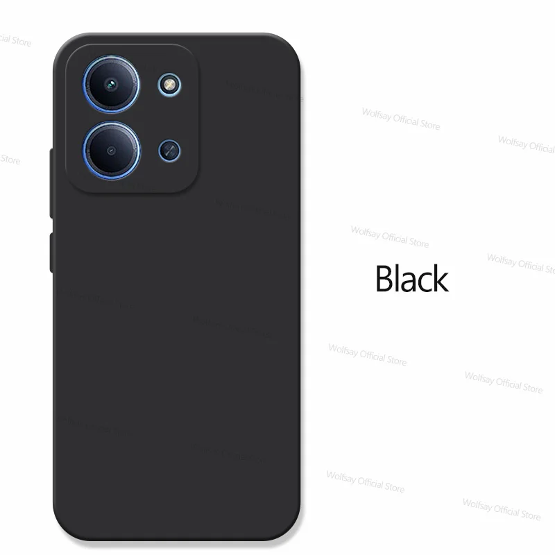 Luxury TPU Shockproof Liquid Silicone Phone Case Cover