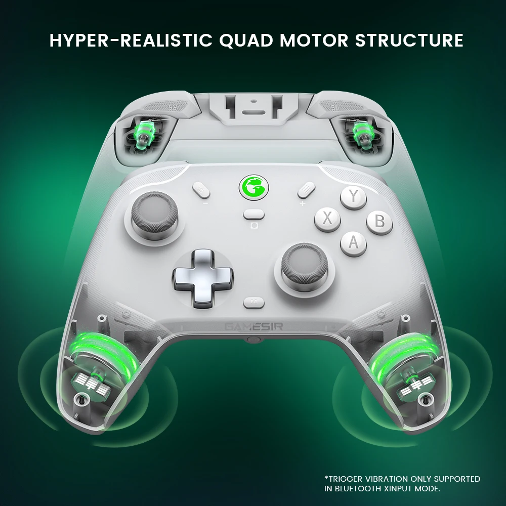 Gamesir T4 Ŭ   Ʈѷ, ٵ ġ Ʈ OLED Ȧ Ʈ,  PC, ,  ũ, ȵ̵, IOS