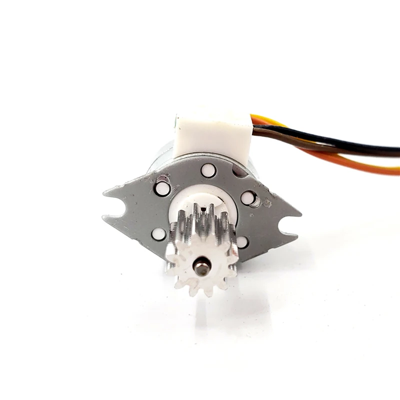 Description Picture 3 of itemMinebea PM15S Mini 15mm Stepper Motor 2 Phase 4 Wire Micro Stepping Motor with 12 teeth Aluminum Gear DIY Digital Product Camera