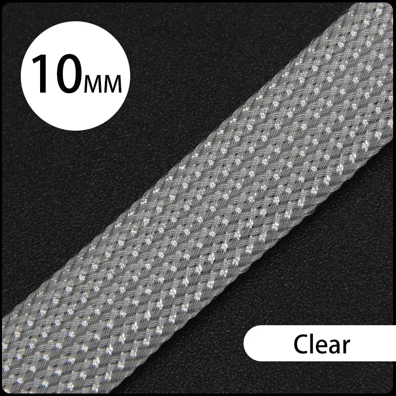 High Density Insulated PET Braid Sleeve - Custom Lengths - Premium Cable Protector Wrap