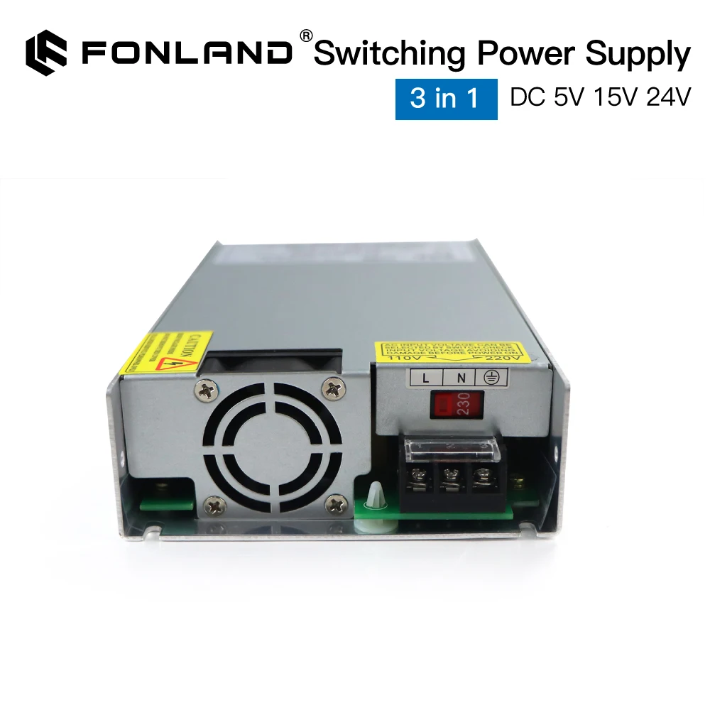 Led Switching Power Supply Saída dc 5v ± 15v 24v Entrada 100240v ac para Máquina de Marcação a Laser de Fibra 400w Fonland3 in