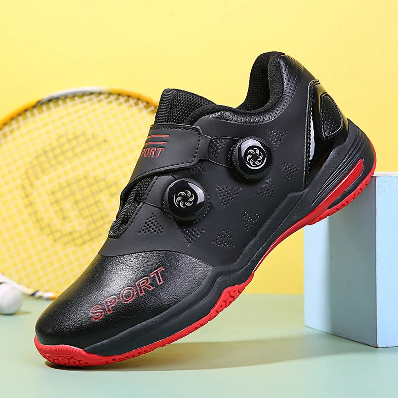 

2023 Professional Turnbuckle Men Squash Table Tennis Shoes Gym Badminton Training Sneaker Unisex Breathable Volleyball Shoes