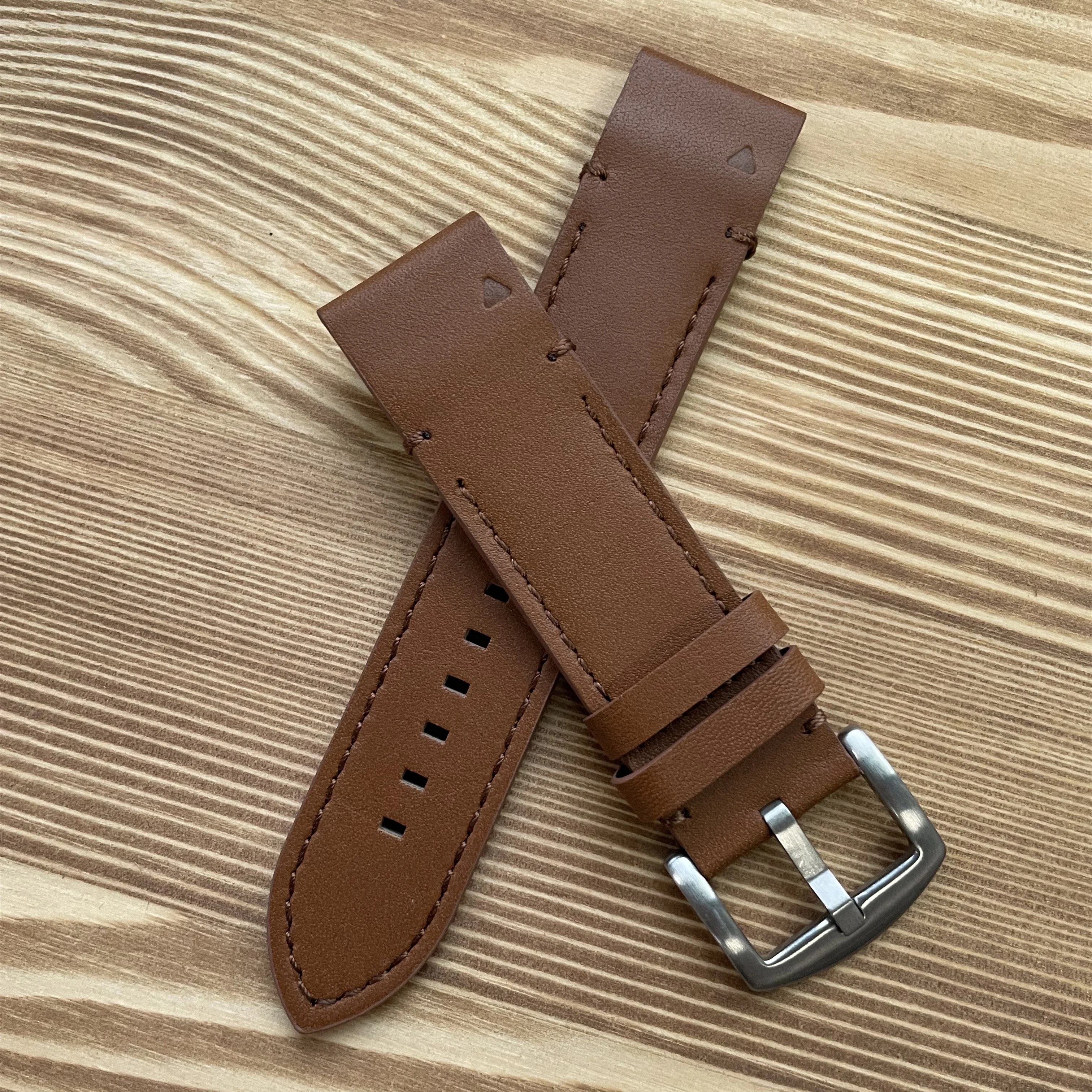 Garmin 22 26mm Leather Easy Fit Strap Belt For Fenix5/5X Plus/6/6X Pro/7/7X Quick Release Instinct Watch Band Tactix Bracelet