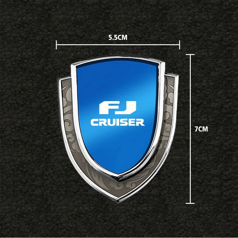 자동차 스티커 3D 금속 액세서리 도요타 FJ 크루저용 자동차 액세서리