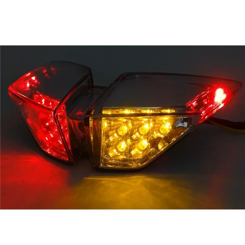 thumbnail image 2 of Smoke Led Integrated Tail Turn Signals Light For MV AGUSTA Brutale F4 R RR 10-16 2 of 14