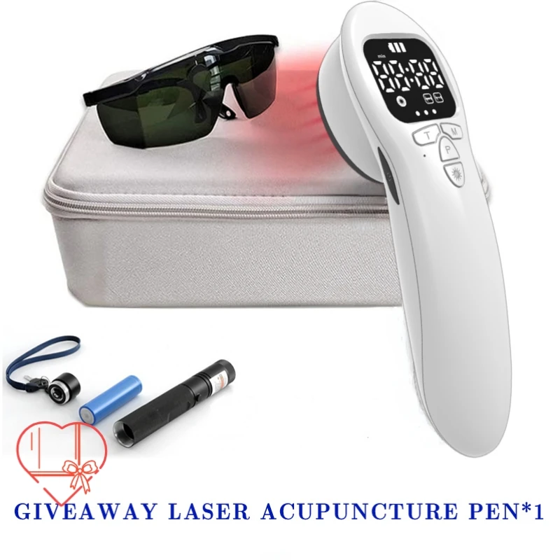 

Pain Relief Laser Therapy Apparatus Physical Therapy Laser Therapeutic LLLT Medical Infrared Laser Therapy Device