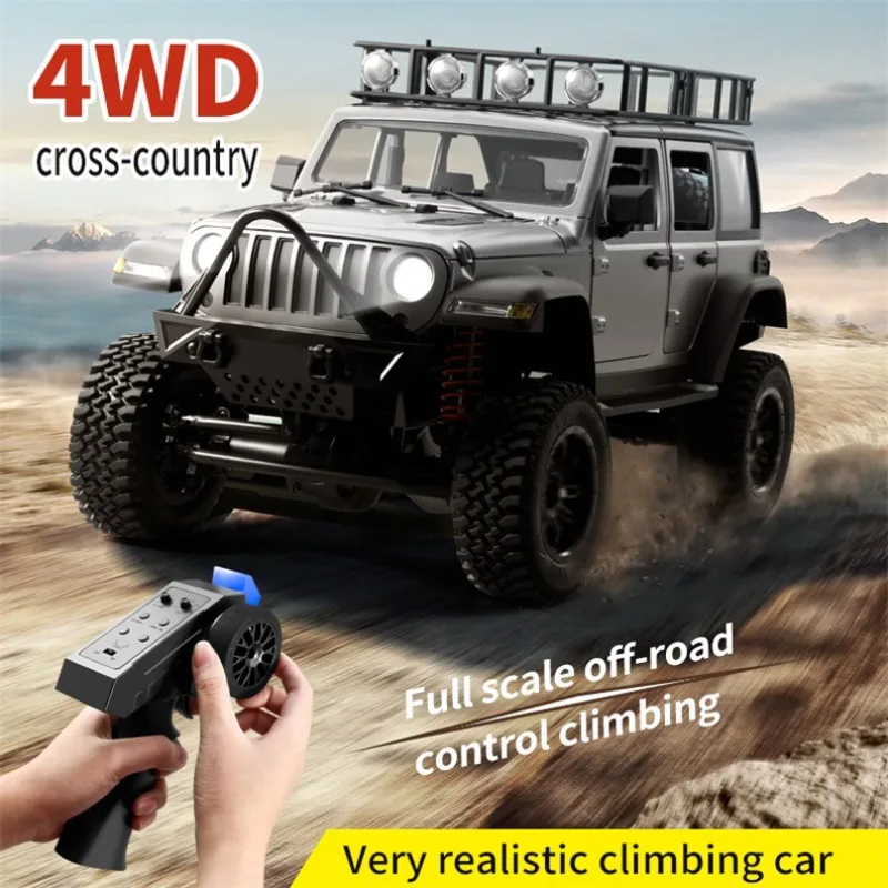RC クローラー 4x4 車 MN128 2.4 グラムクライミングバギー