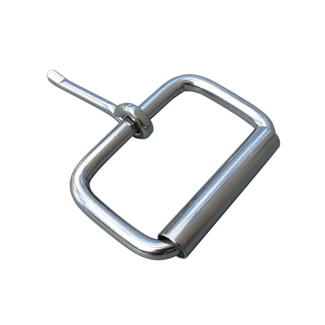 Stainless Steel Pin Buckle Bag Horse Saddle Accessories Woman Belt Roller Buckle 42mm 2