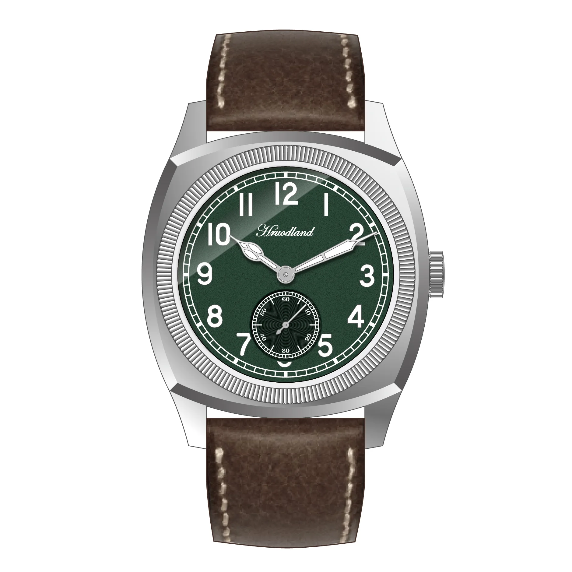

Hruodland F018 Classic Automatic Dress Watches For Men Spphire Galss ST17 Movement Mechanical Stainless Wristwatch for Male