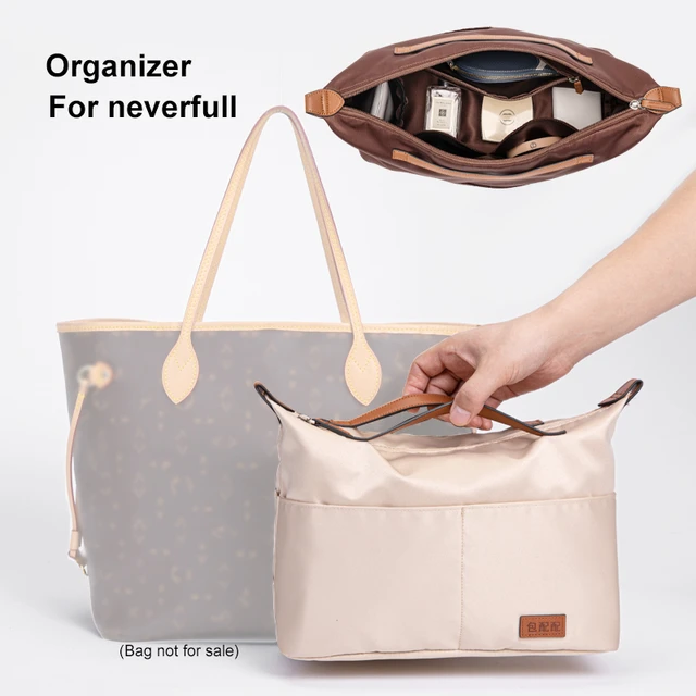 Fits For NeverFull PM MM GM Felt Cloth Insert Bag Organizer Makeup Handbag  Organizer Travel Inner Purse Baby Cosmetic Mommy Bags - AliExpress