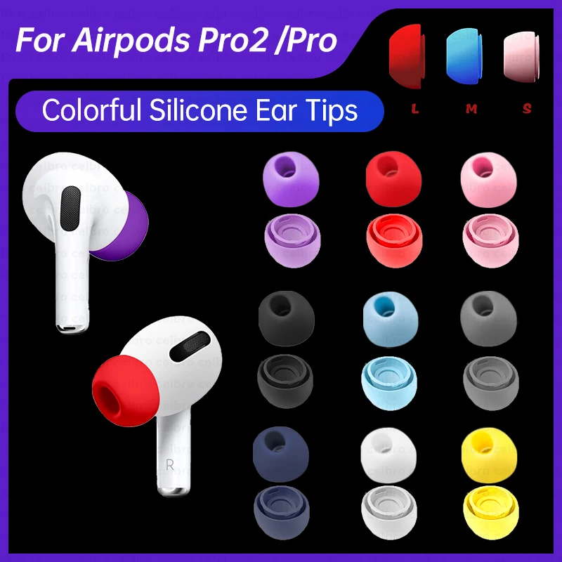 Apple Airpods Soft Silicone EarTips Earbuds Earphone Earplug Cover For