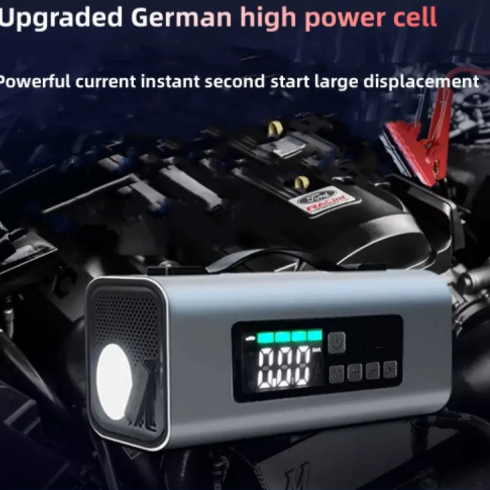 

Vehicle Multi-function 12V Emergency Start Power Supply Air Pump Air Compression Household Car Emergency Treasure