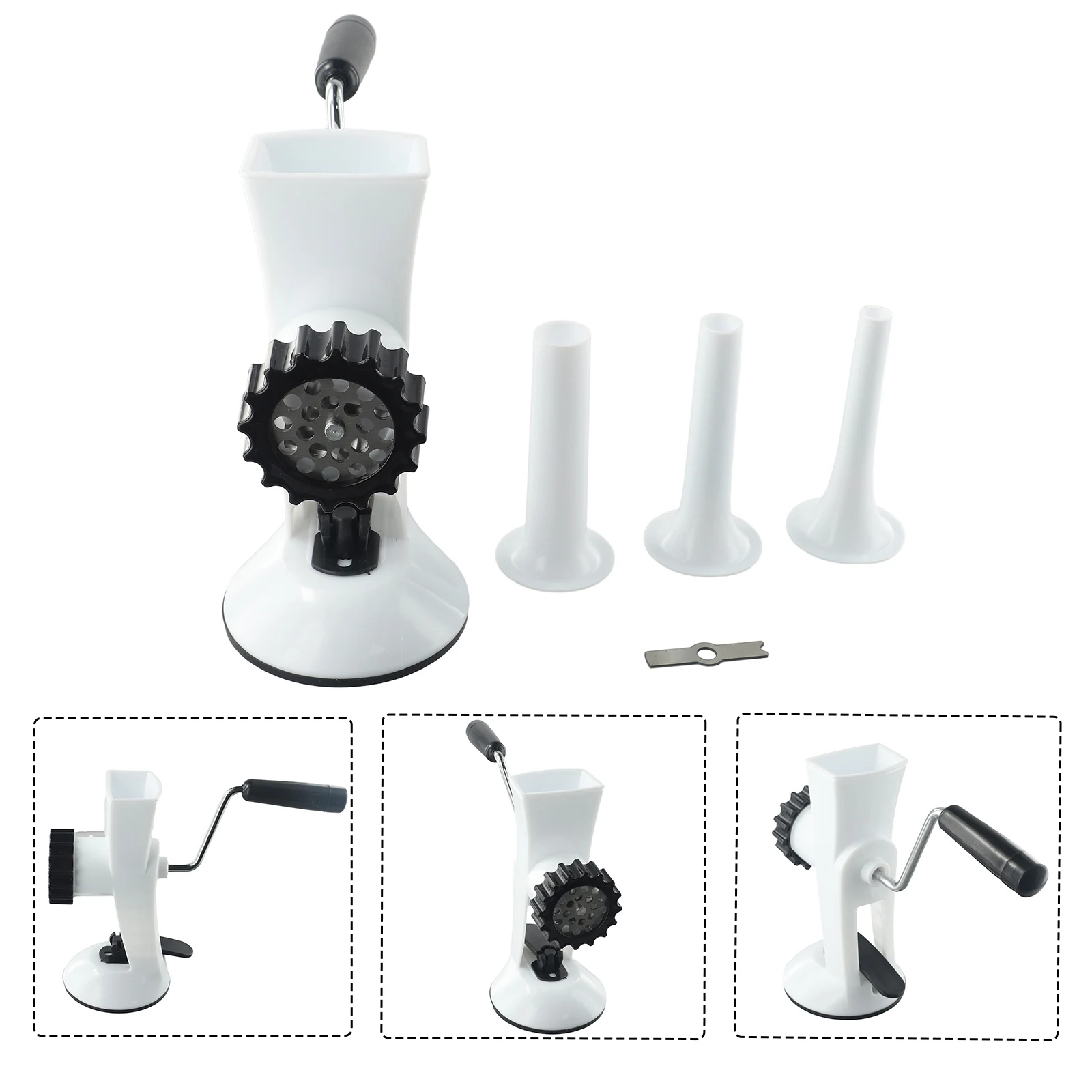 

Durable Easy To Use High-quality Stable Meat Grinder Stainless Steel ABS Sauce Maker Machine Fast Sausage Filler