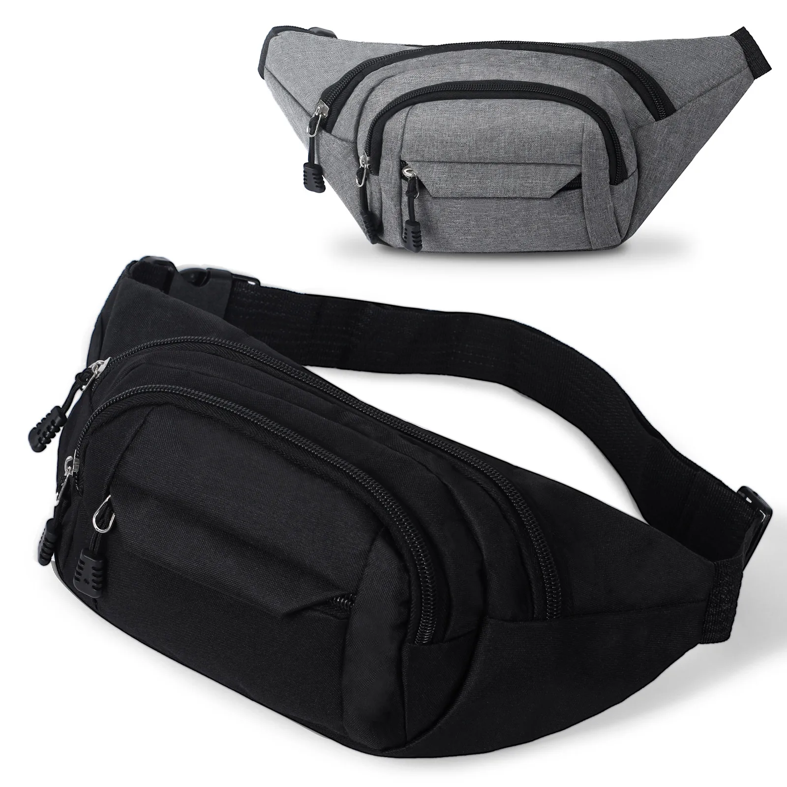 Sports Multifunctional Waterproof Waist Bag Men And Women Large