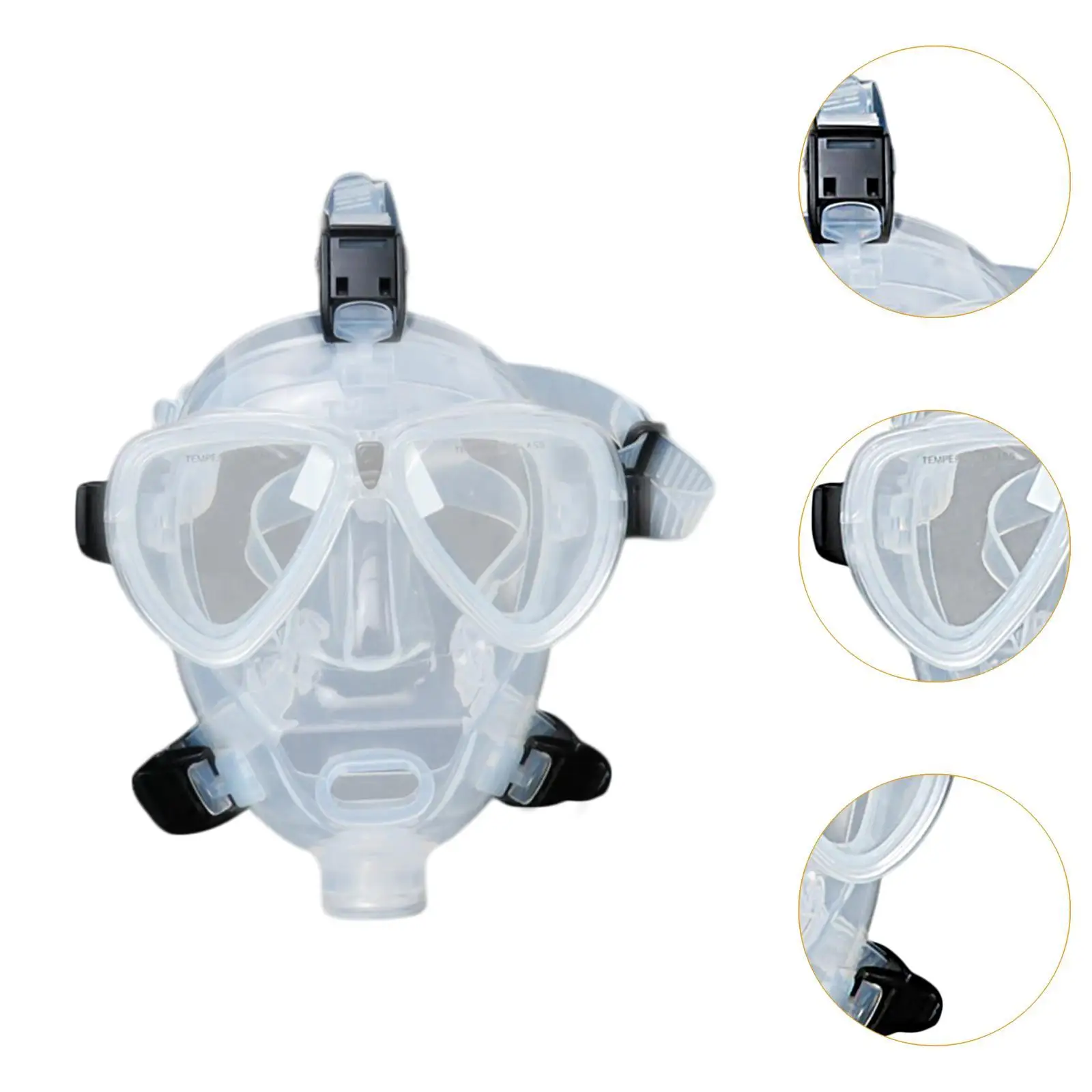 Full Face Diving Mask Swim Mask Equipment Snorkeling Gear Underwater Accessories Lightweight Professional Sleek Snorkel