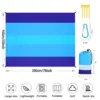 Beach Blanket, Waterproof and Sandproof Large 2-3 Adult Light Picnic Mat Travel Camping Hiking Beach Blanket 6