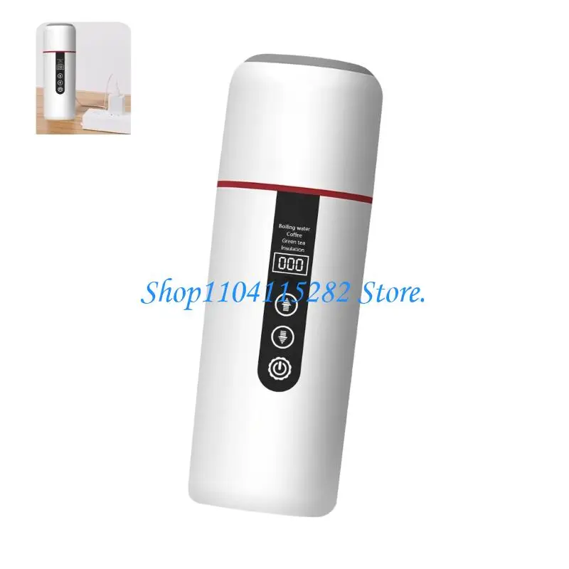 모험가를 위해 작동되는 유연한 12V 24V 자동차 가열 컵 USB