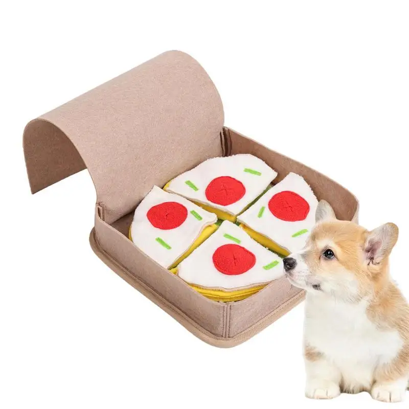 

Dog Sniffing Mat Interactive Pet Pizza Dog Toy Dog Food Mat Foodie Dog Toys Dog Enrichment Toys For Cats Rabbits Dogs Boredom