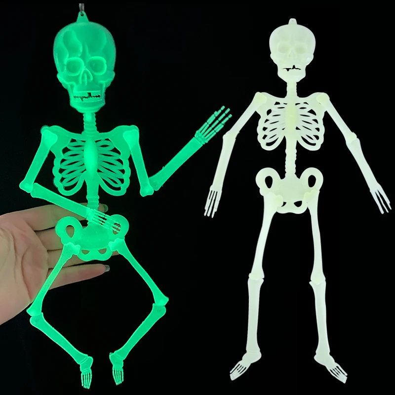 Os De Squelette En Plastique – Lot De 20 Pour Déco Halloween, Bricolage, Accessoires Costume, Fête Effrayante - 11