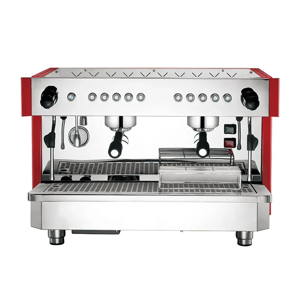 Professional Coffee Shop electric Stainless Steel Espresso Machines Italy Cappuccino Commercial Coffee Maker For Outdoor 3