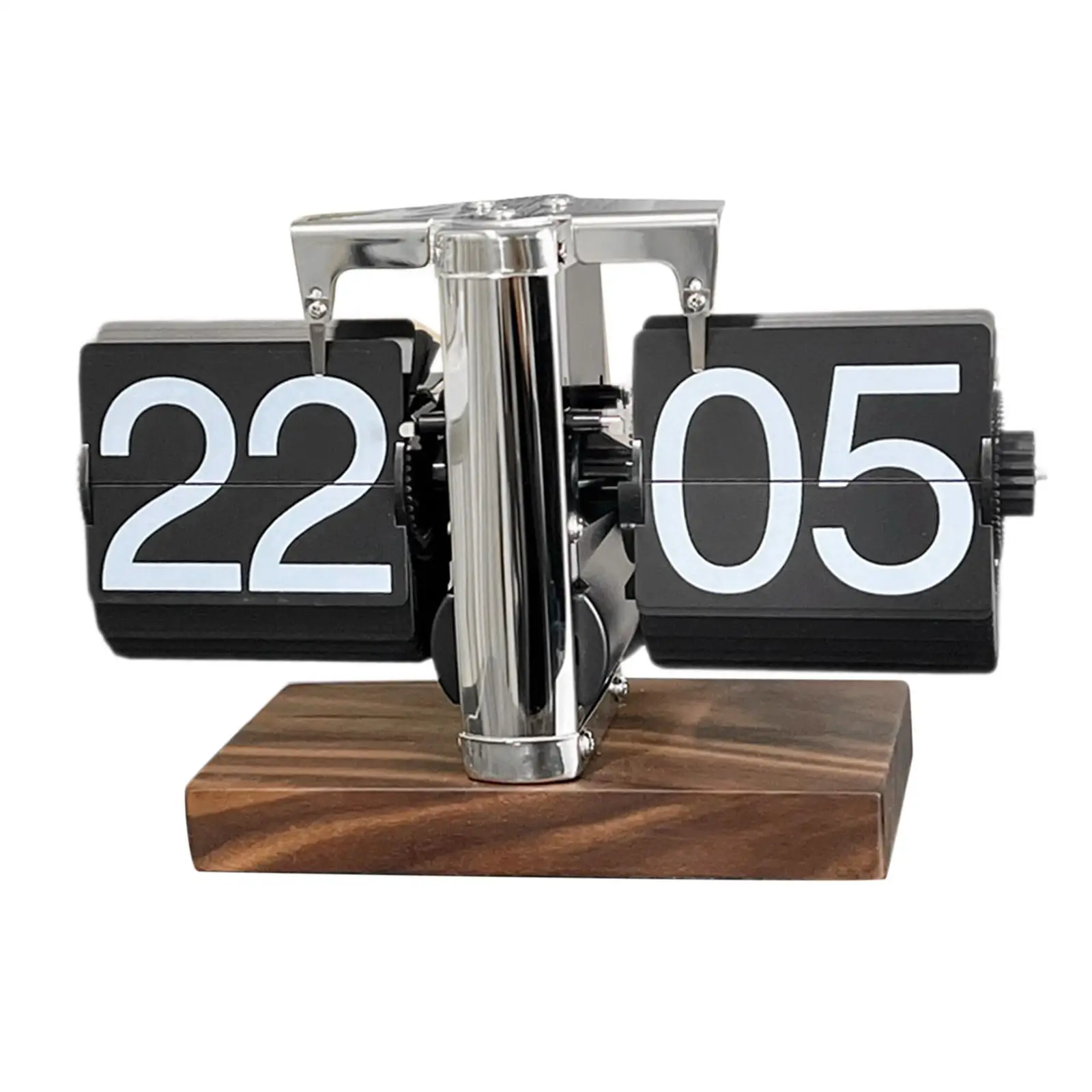 Flipping Clock Retro Desk Clock Flip Desk Clock Retro Mechanical Flip Clock for Bedroom Desktop Living Room flipping clock retro desk clock