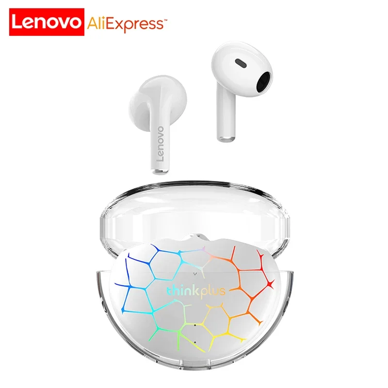 

Original Lenovo LP80 Pro TWS Bluetooth Headphones RGB Light Wireless Earphone Low Latency Gaming Earbuds Sports Headset 2022 New