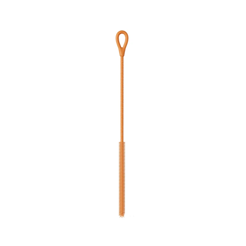 Extra Long 9mm Silicone Straw Cleaning Brushes - Reusable and Bendable