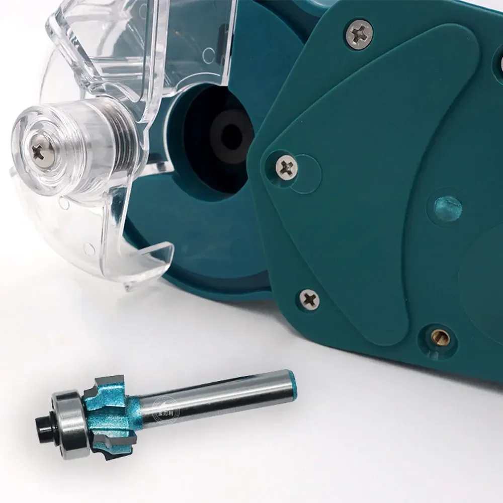 New Portable Electric Trimming Machine Woodworking PVC Edge Banding Machine Chamfering Arc Milling Cutter Trimming Tool