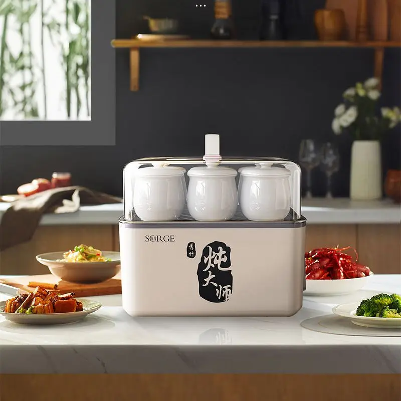 Home Commercial Food Soup Electric Desktop Cooker Steamer With Timer As Seen On TV
