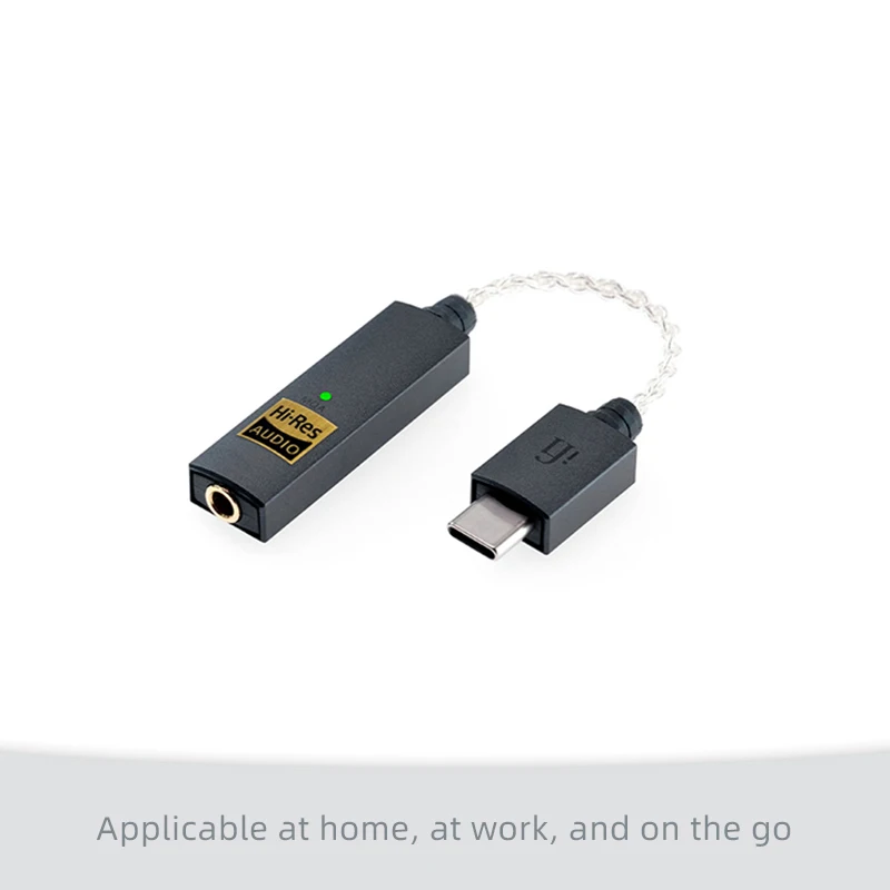 iFi GO link Portable USB Balanced DAC Headphone Amplifier Dongle Dynamic Range Enhancement Total Harmonic Distortion Decoder