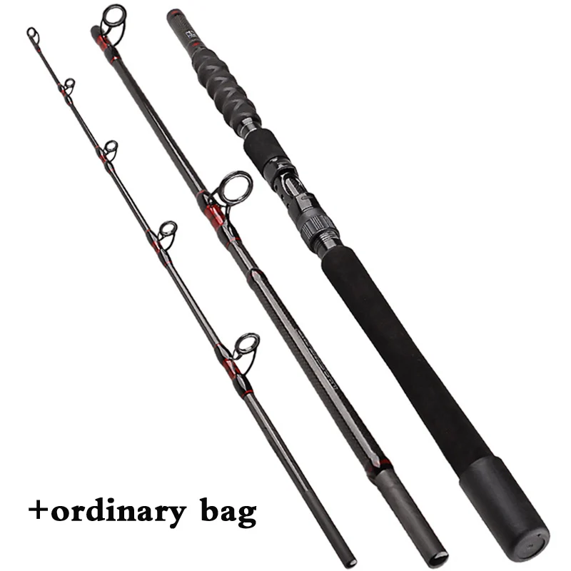 Powerful Boat Fishing Rod 3-Piece Graphite Travel Rod Portable Spin Rod  (6-Feet & 7-Feet & 8-Feet) With High Quality Fishing Bag - AliExpress
