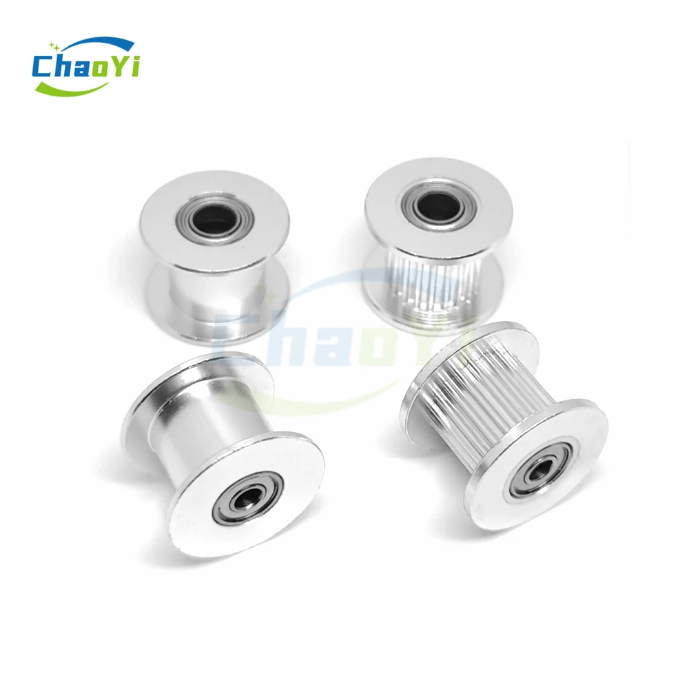 2GT 20 Teeth Tensioner Bore 3/4/5/6/8mm GT2 Idler Pulley For Belt Width 6/9/10/12/15mm 3D Printer Parts Guide Synchronous Wheel 3D Printer Accessories Timing Belt Pulley Fixed Pulley Timing Pulley Belt Pulley Roller Guide Wheel