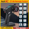 HotRC CT-8A Remote Controller CT8A 2.4Ghz RC 8CH Transmitter One-Hand Radio F08A PWM Receiver For RC Model Car/Ship/Tank 1