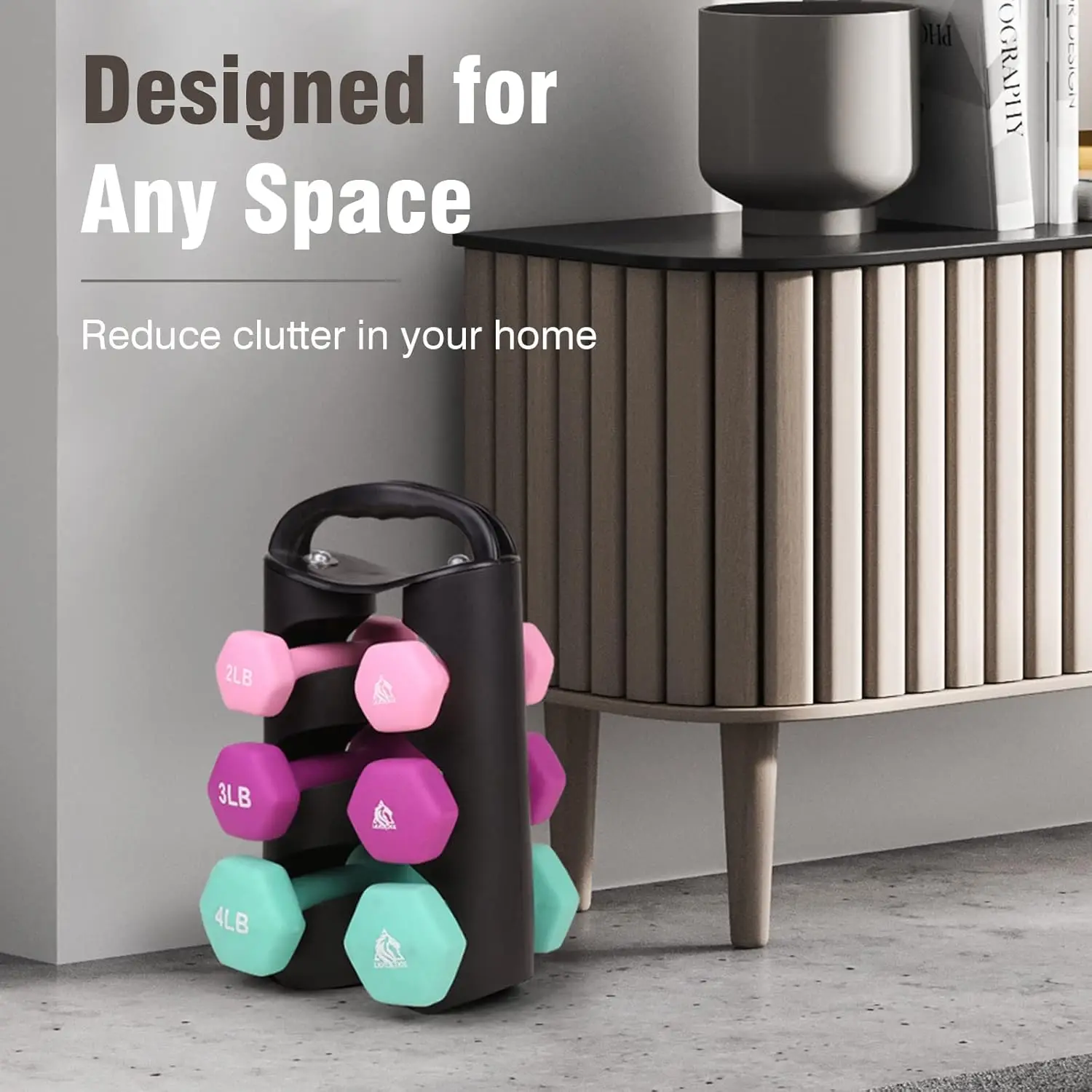 Coated Dumbbell Hand Weights 6