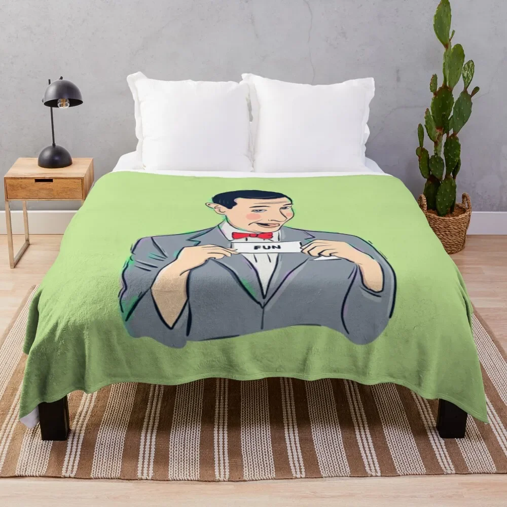 Pee Wee Herman Pee-wee Herman Throw Blanket christmas decoration Hair Blankets