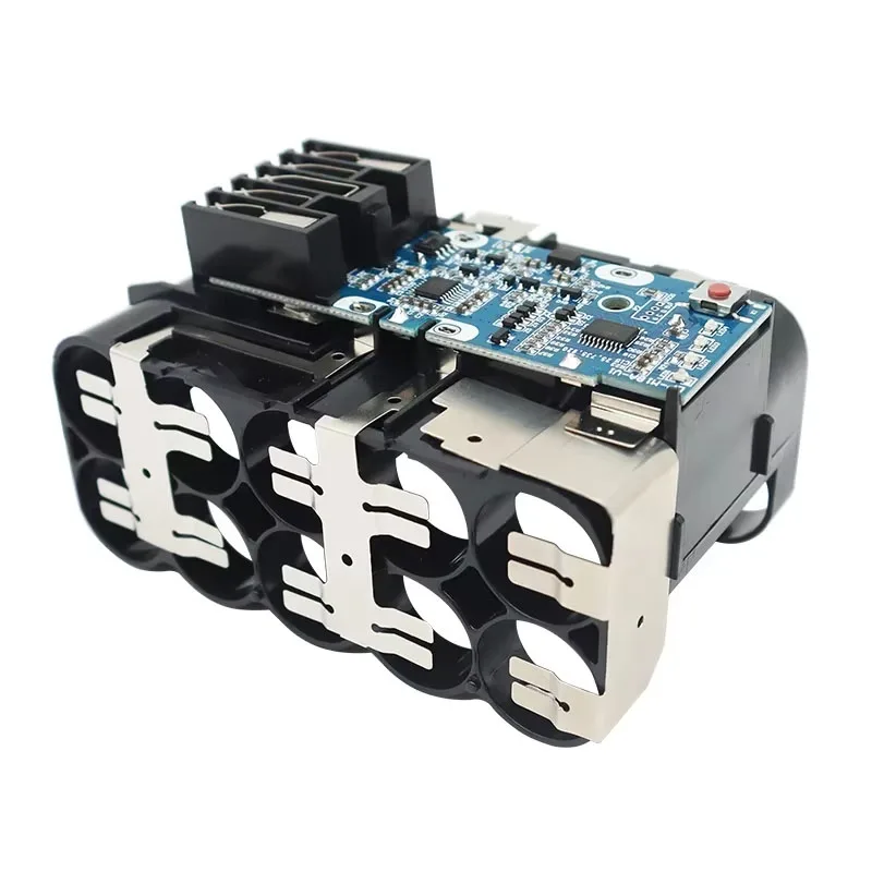 Plastic Case PCBA Charging Protection Board for M18 Li-ion Battery Box Shell for Milwaukee 18V Lithium Battery Housing BMS Label