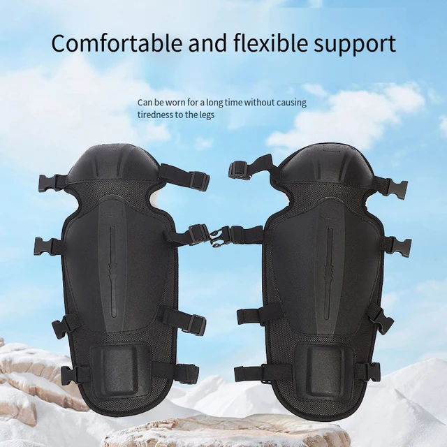 2PCS Thickened Sport Knee Pads Shin Guards Leg Protectors Mowing Gaiters For Floor Cleaning Weeds Trimming Construction Work 3