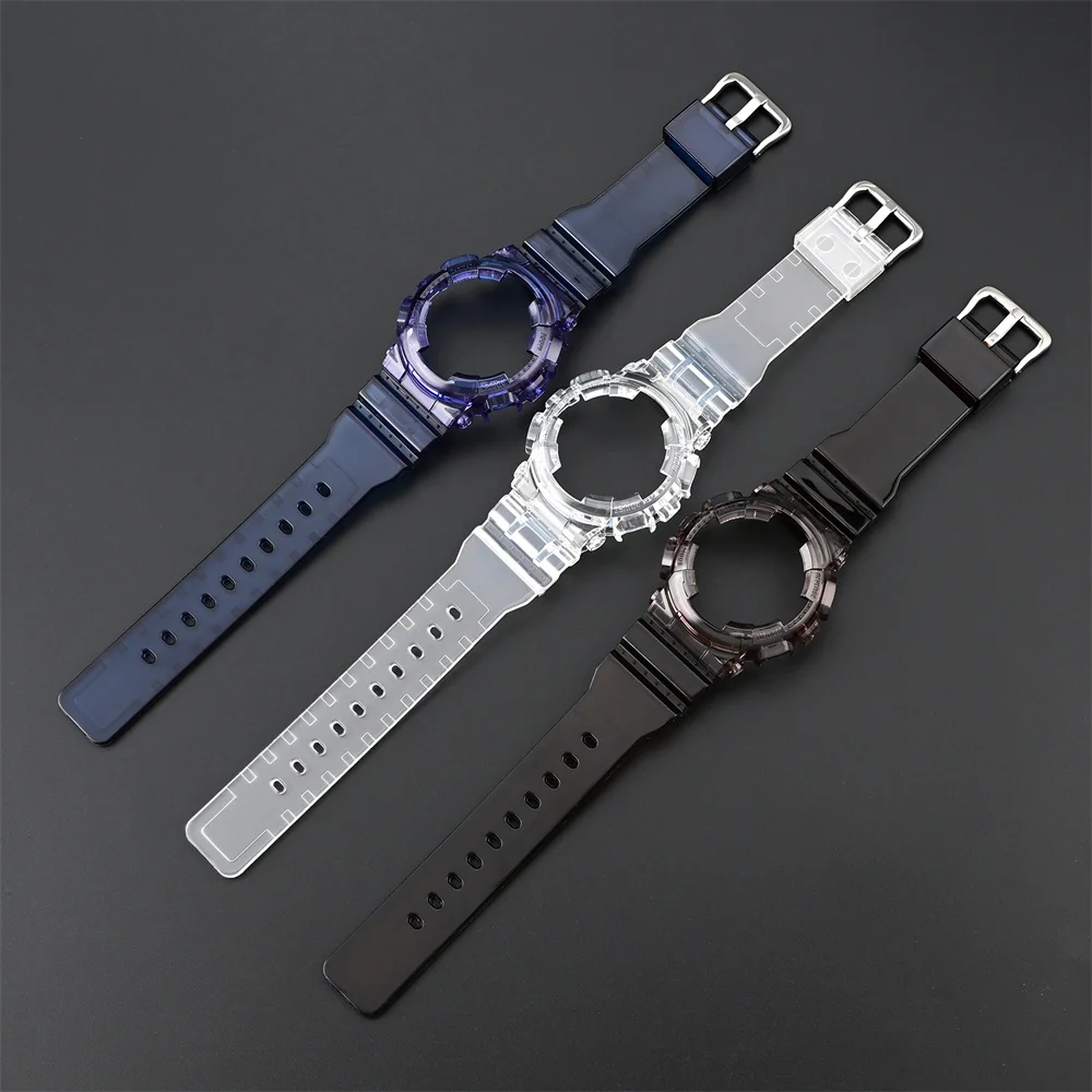 Strap + Case For Casio g-shock GMA-S110/S120/S130/S140 TPU