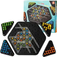 Chain Triggle Chess Game Triggle Rubber Band Game Toy For Kid Interactive Board Game Battle Set For Family Party Gift 1