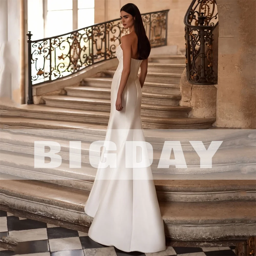 Elegant Appliqued Mermaid Wedding Dresses 2025 Boat-Neck Lace Open Back Sleeveless Bridal Gown Vestidos De Noiva Customized 9 S38665ab9e11d46699961252f72659c00U