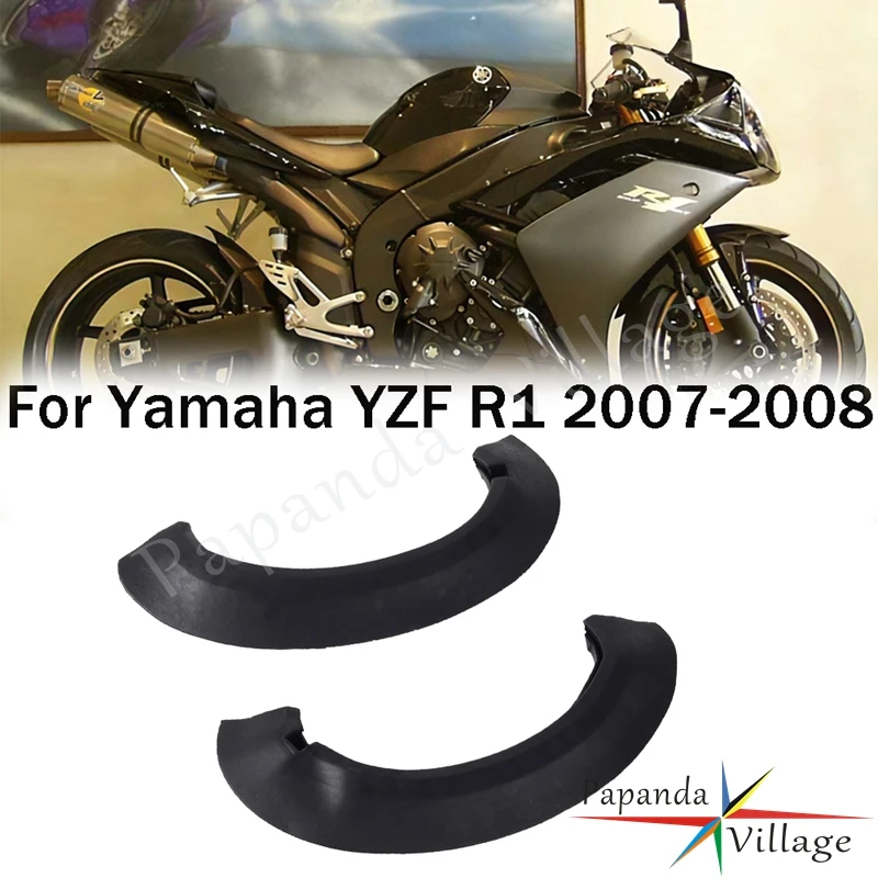 

Для Yamaha YZF R1 YZFR1 YZF-R1 2007-2008 Черные Аксессуары Впускной воздух мотоцикла резиновая трубка воздуховод полоса демпфер уплотнение Резиновая полоса
