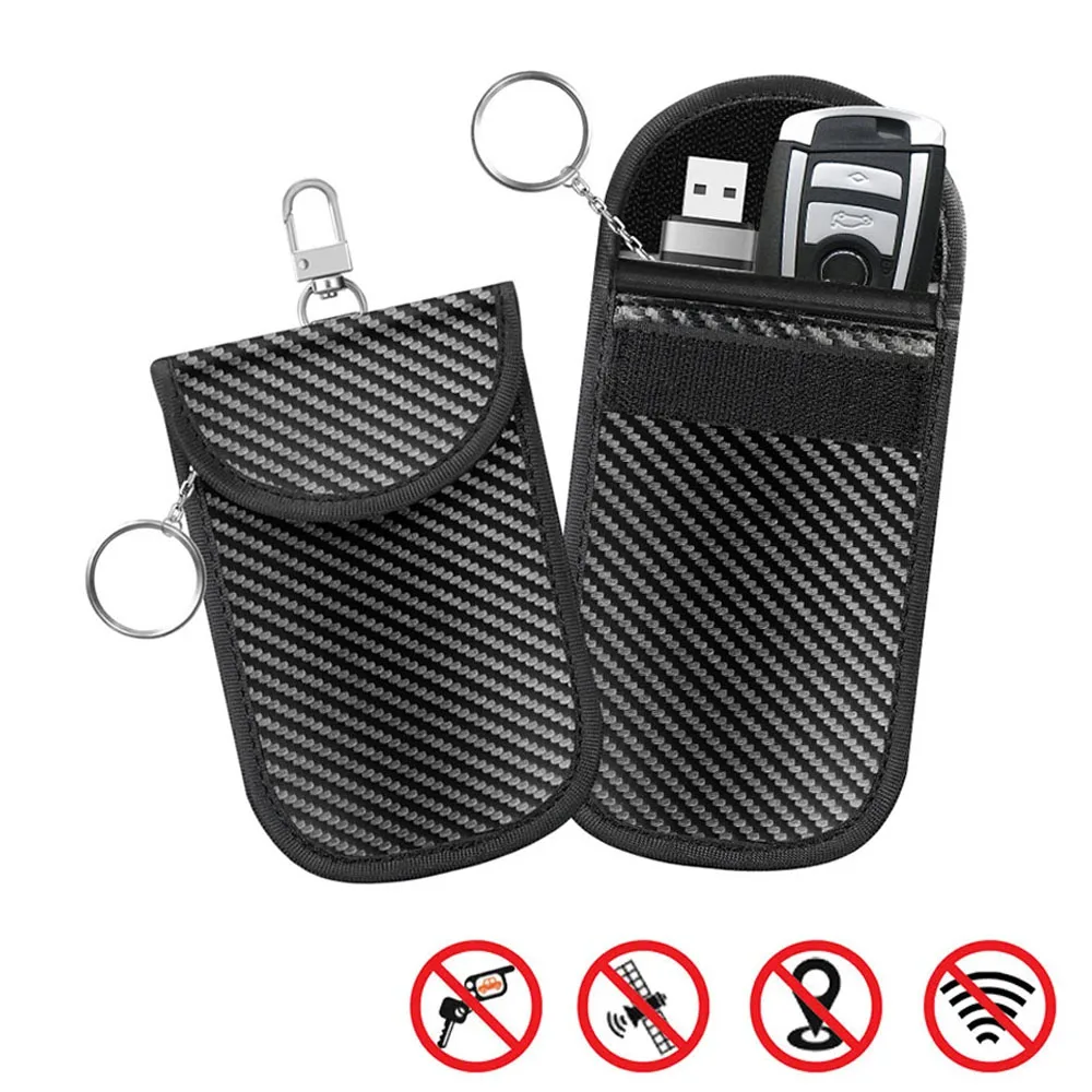 WESSLECO автомобильный брелок, Блокировка сигнала, брелок, сумка для ключей Rfid