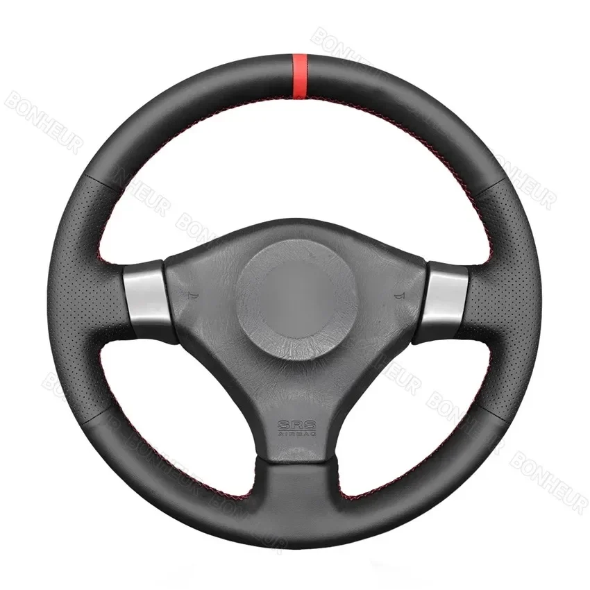 

Hand Sew Black Genuine leather Car Steering Wheel Cover for Nissan 200SX S15 2001-2002 Silvia Skyline R34 GTR GT-R 1998-2001