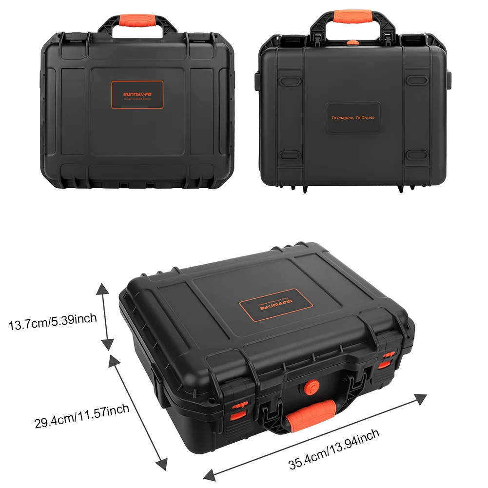 Safety Storage Box For DJI Neo Motion Fly More Combo Hard Shell Safety Carrying Case EVA Waterproof Explosion-proof Bag